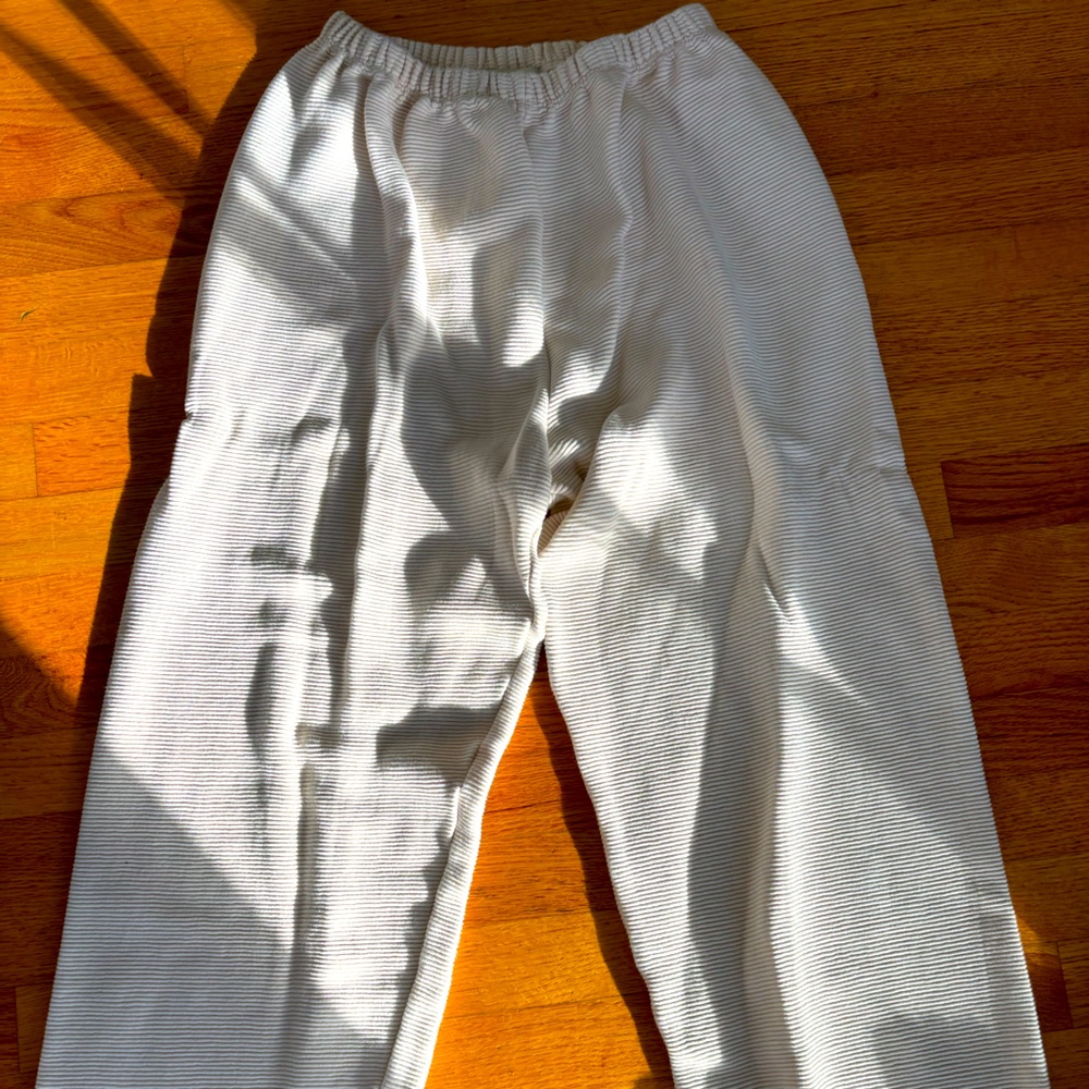 Na Nin 100% Patricia Ribbed Cotton Pants